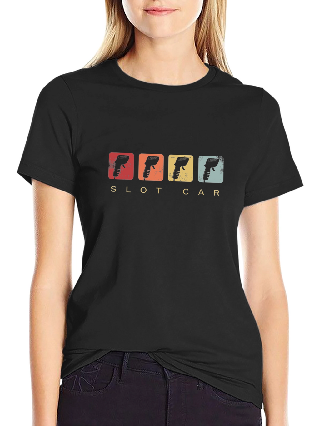 Retro Slot Car T-Shirt - Classic Racing Tee