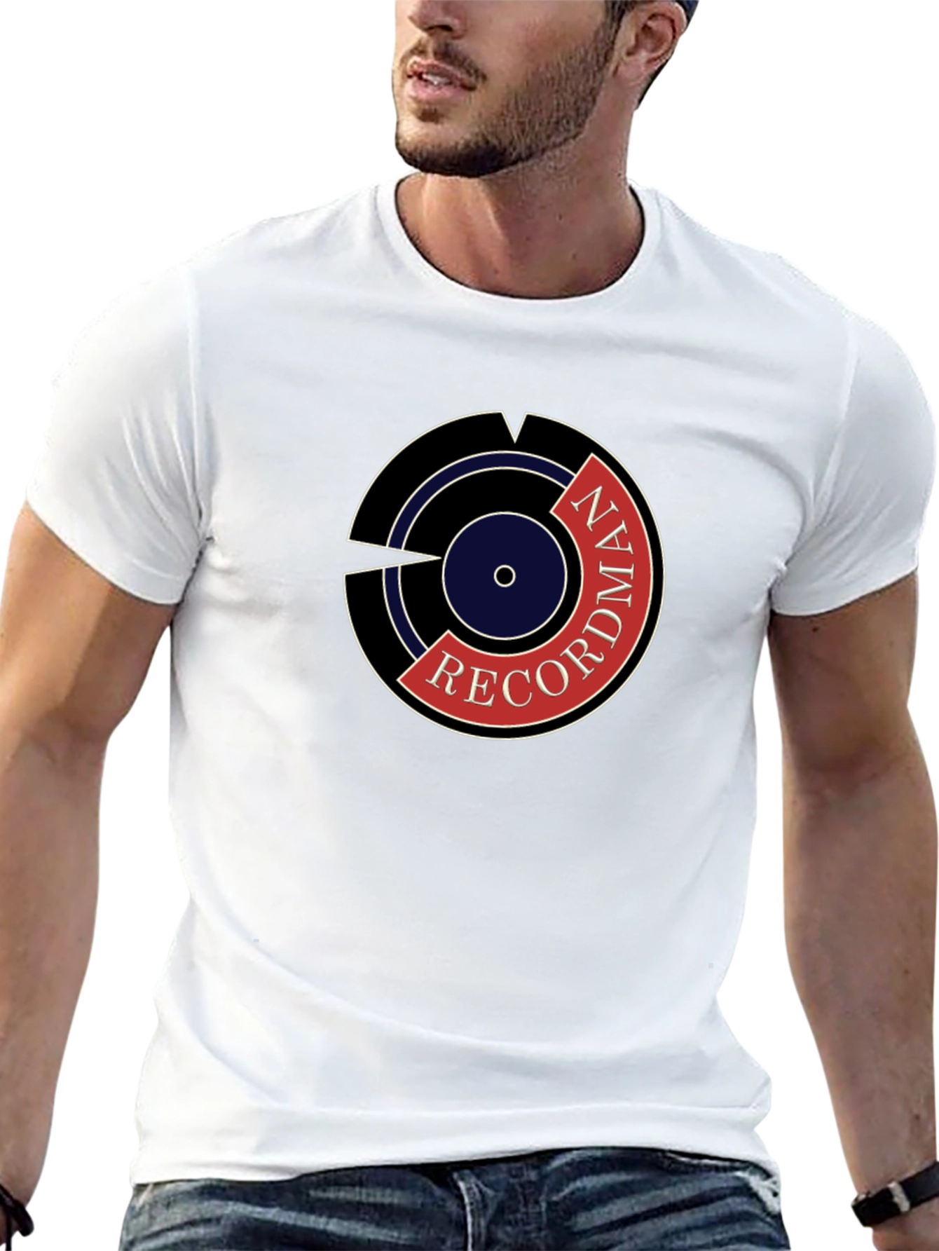 Newman Record Man Graphic T-Shirt