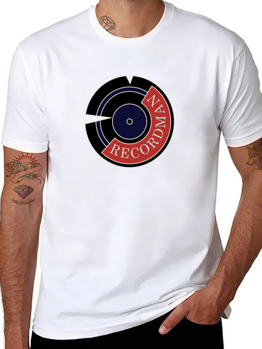 Newman Record Man Graphic T-Shirt