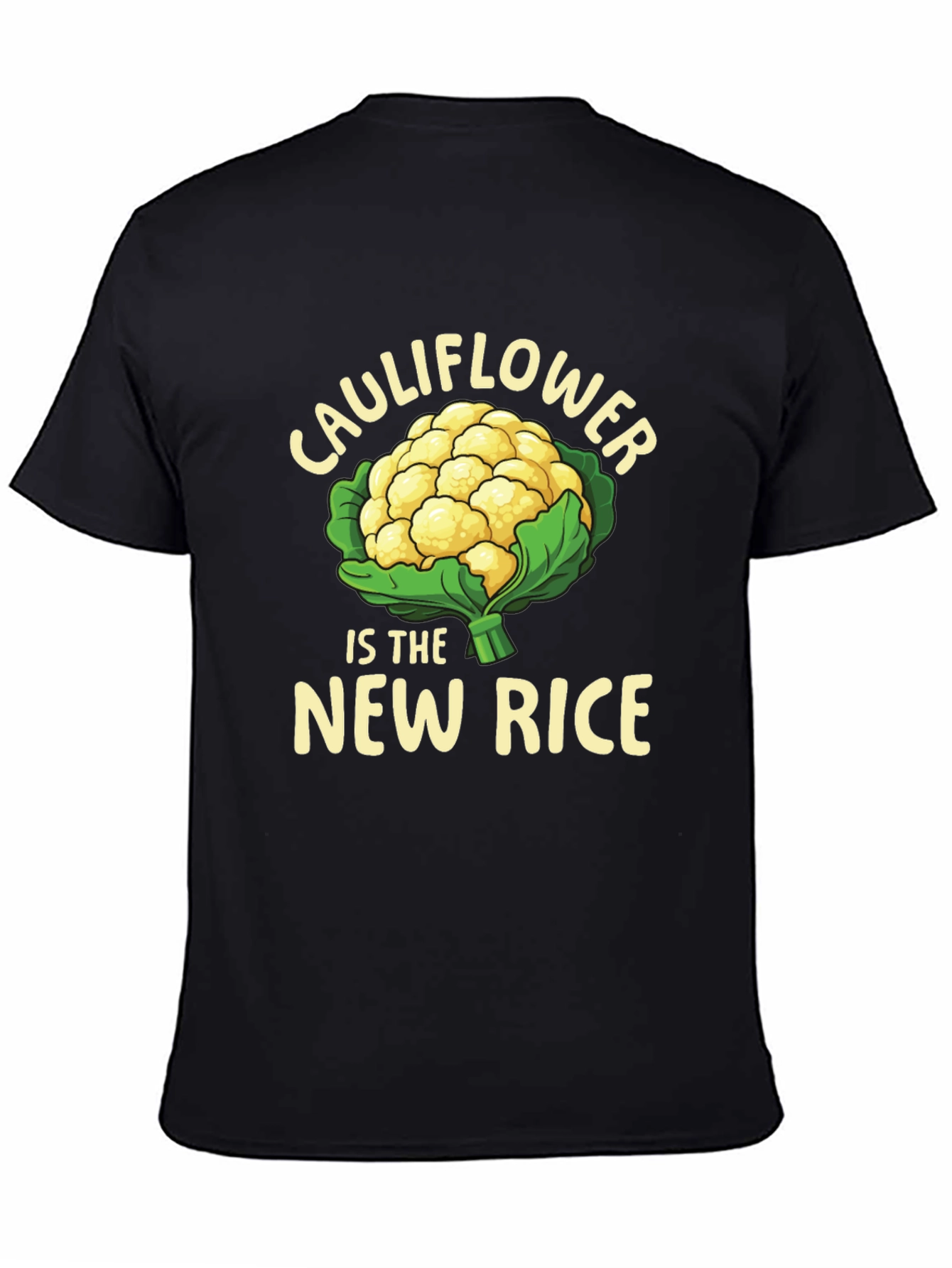 Cauliflower is the New Rice Graphic T-Shirt