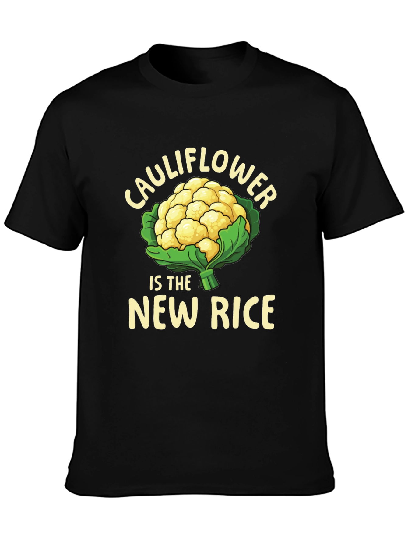 Cauliflower is the New Rice Graphic T-Shirt