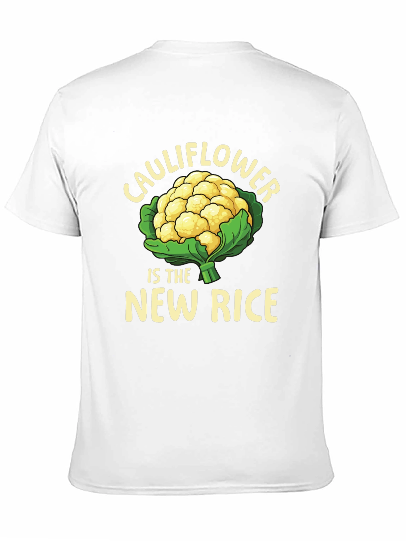 Cauliflower is the New Rice Graphic T-Shirt