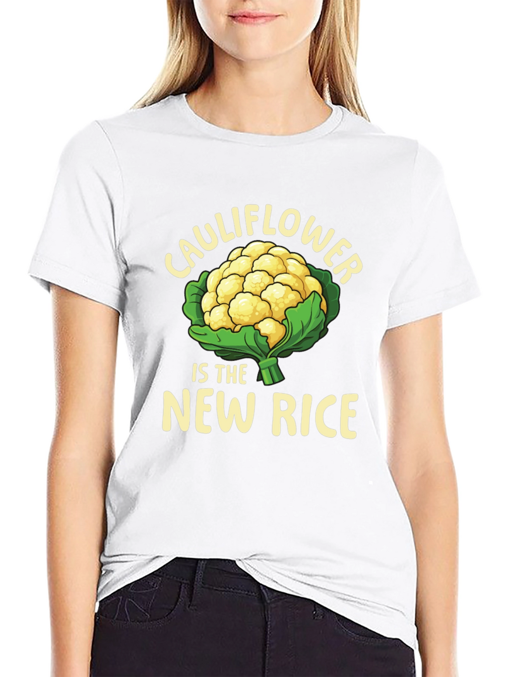 Cauliflower is the New Rice Graphic T-Shirt