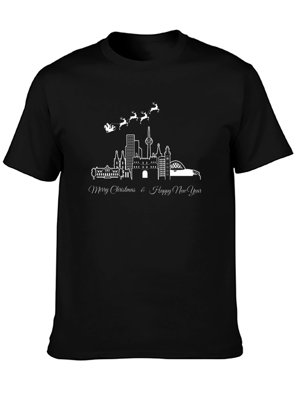 Christmas Skyline T-Shirt