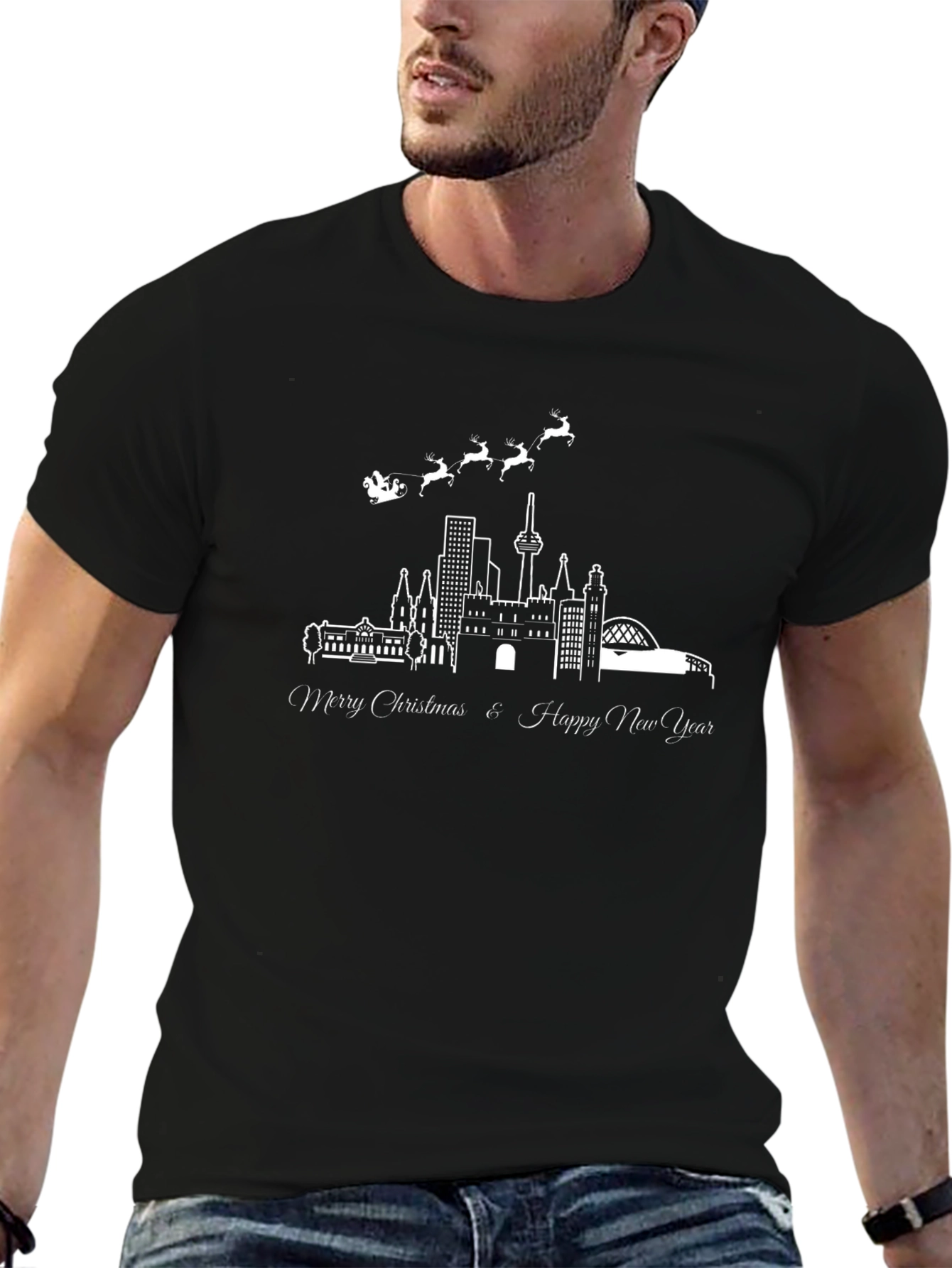 Christmas Skyline T-Shirt