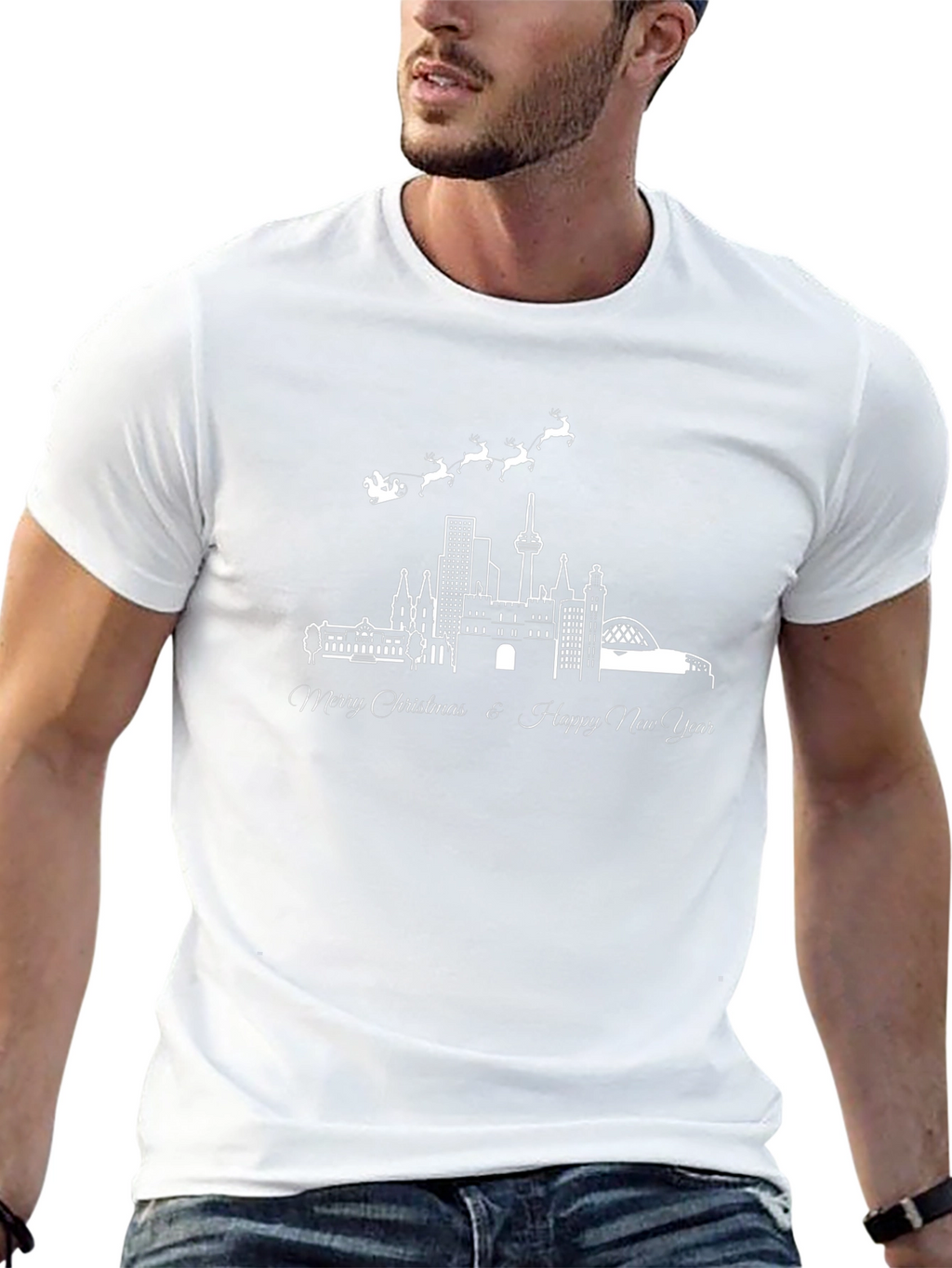 Christmas Skyline T-Shirt