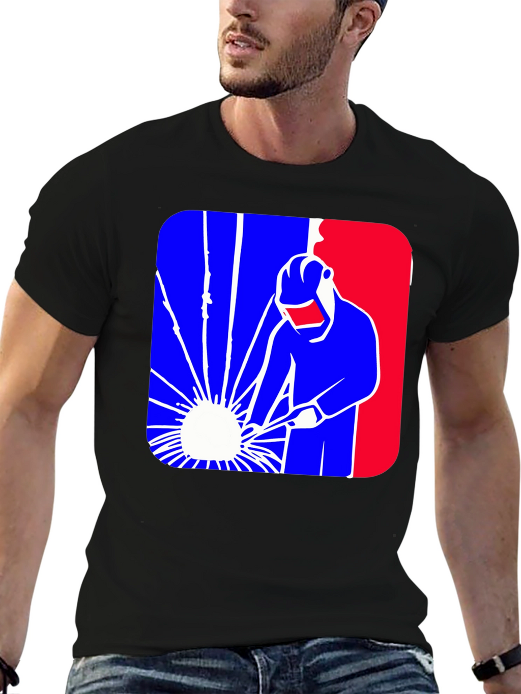 Welder Graphic T-Shirt