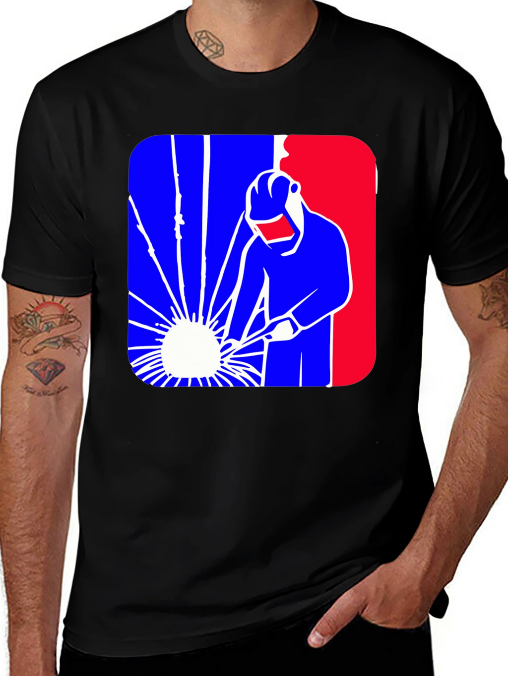 Welder Graphic T-Shirt