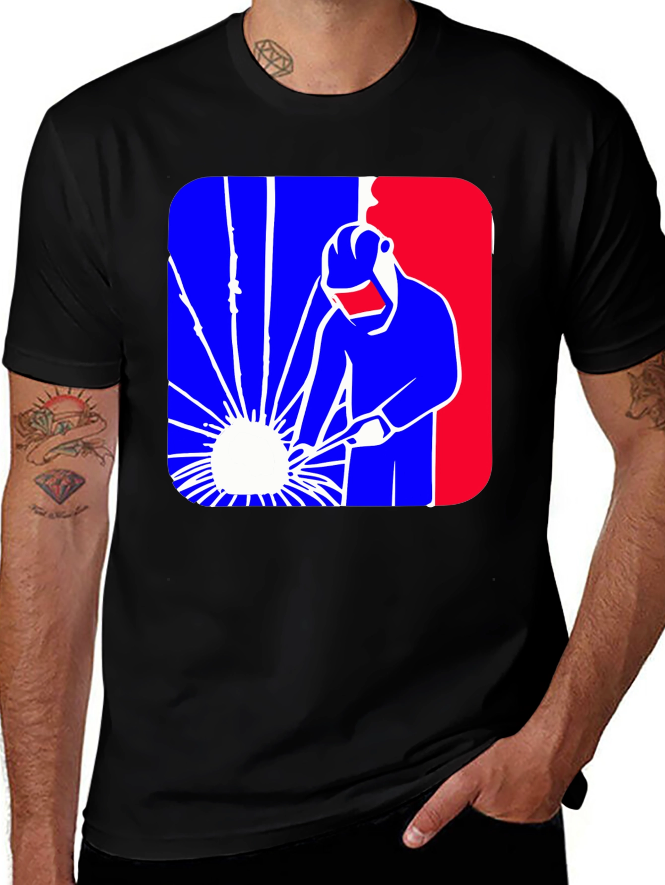 Welder Graphic T-Shirt