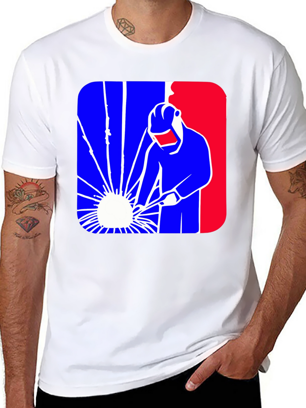 Welder Graphic T-Shirt