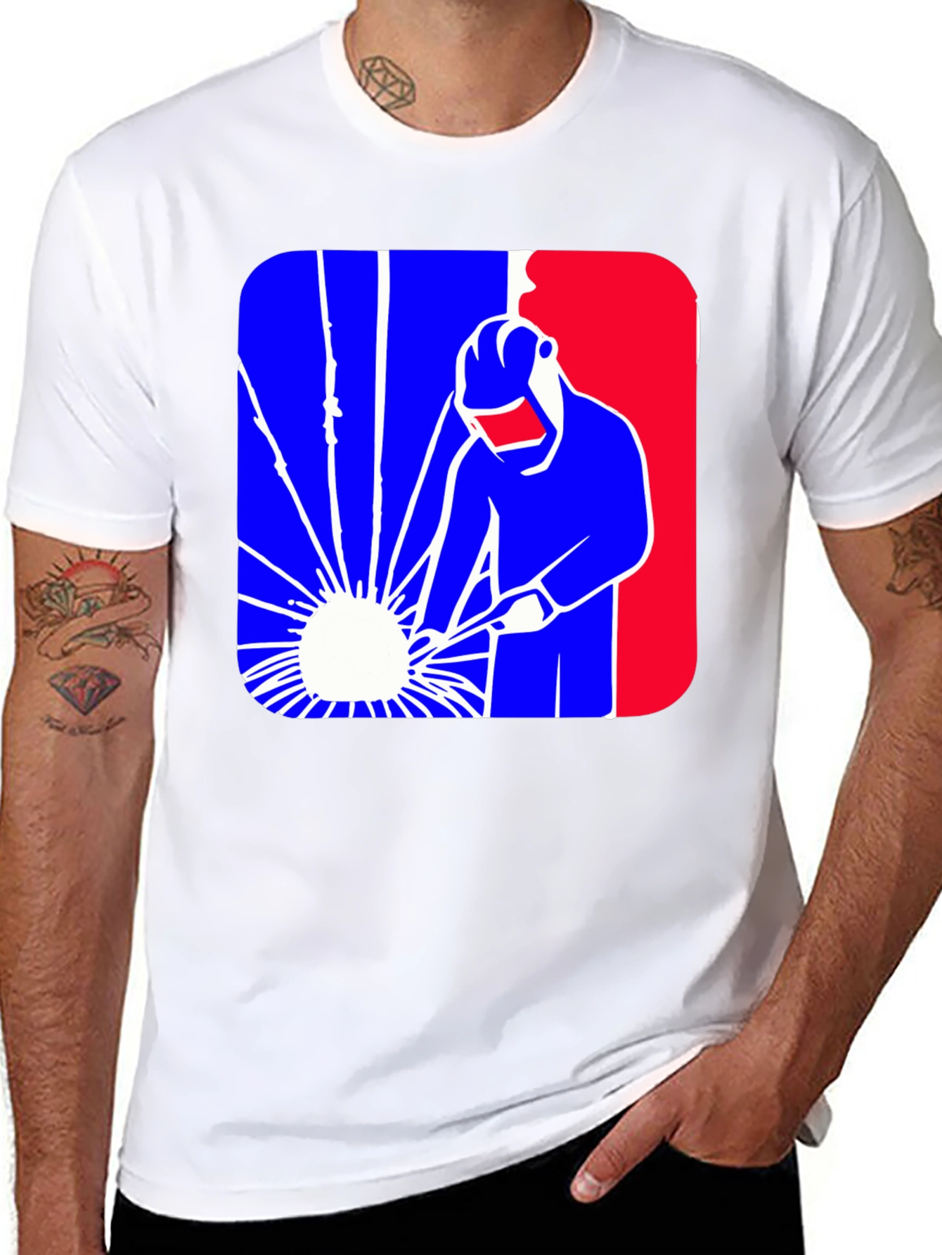 Welder Graphic T-Shirt
