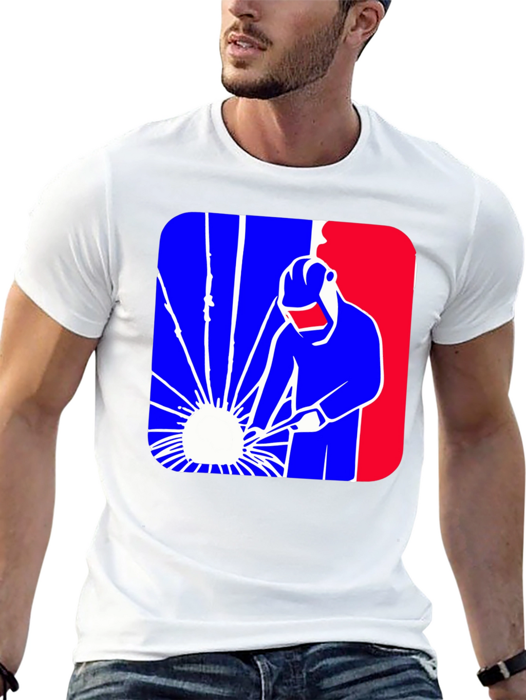 Welder Graphic T-Shirt