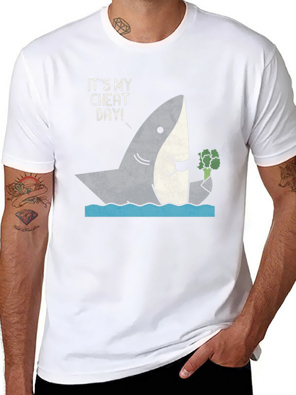 Its My Cheat Day Shark T-Shirt