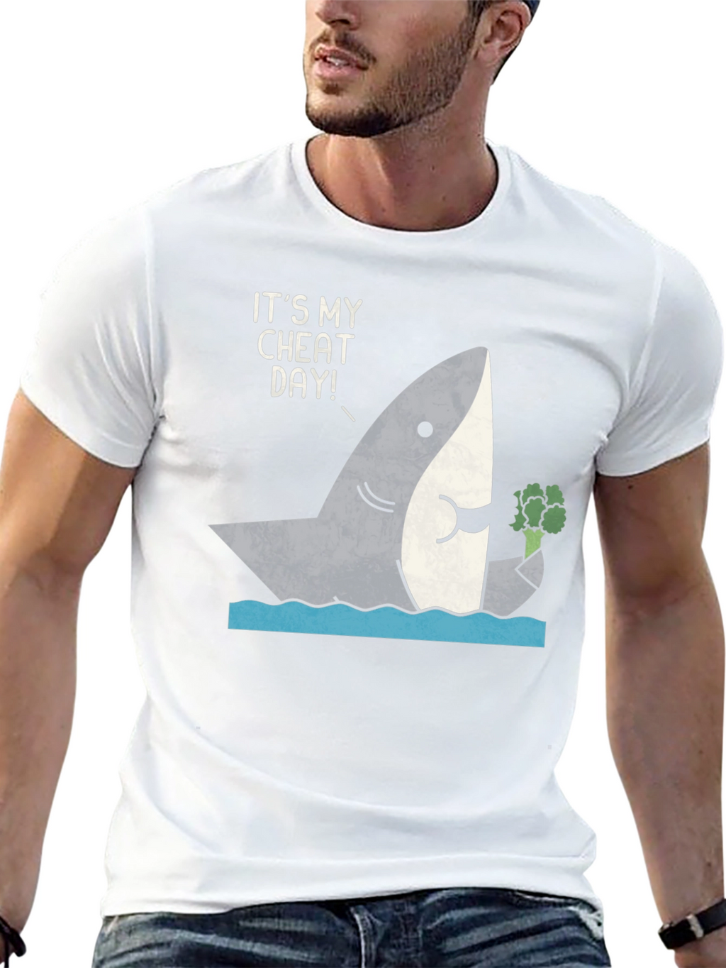 Its My Cheat Day Shark T-Shirt
