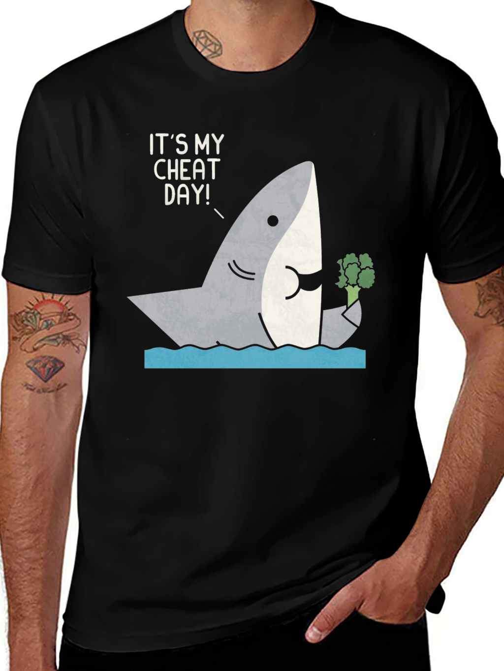 Its My Cheat Day Shark T-Shirt
