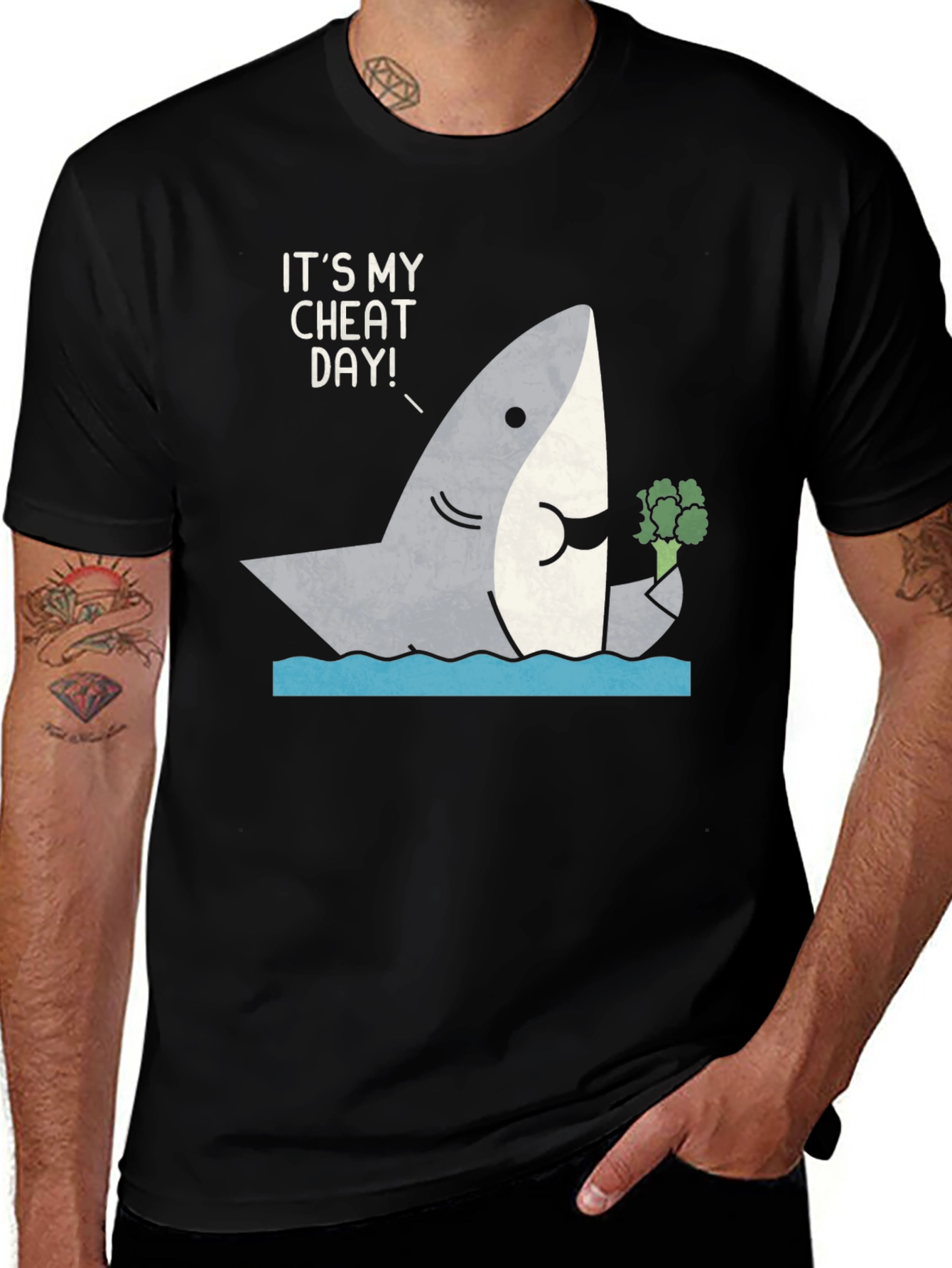 Its My Cheat Day Shark T-Shirt