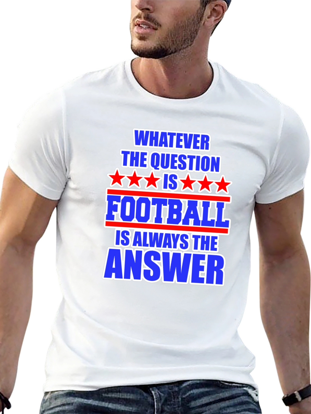 Football Answer T-Shirt - Always The Right Choice!