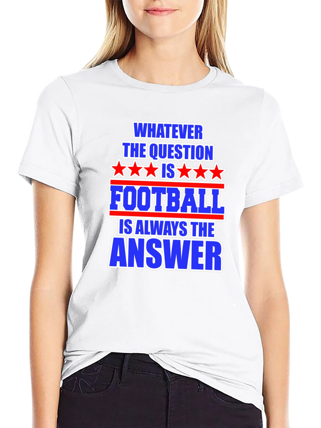 Football Answer T-Shirt - Always The Right Choice!