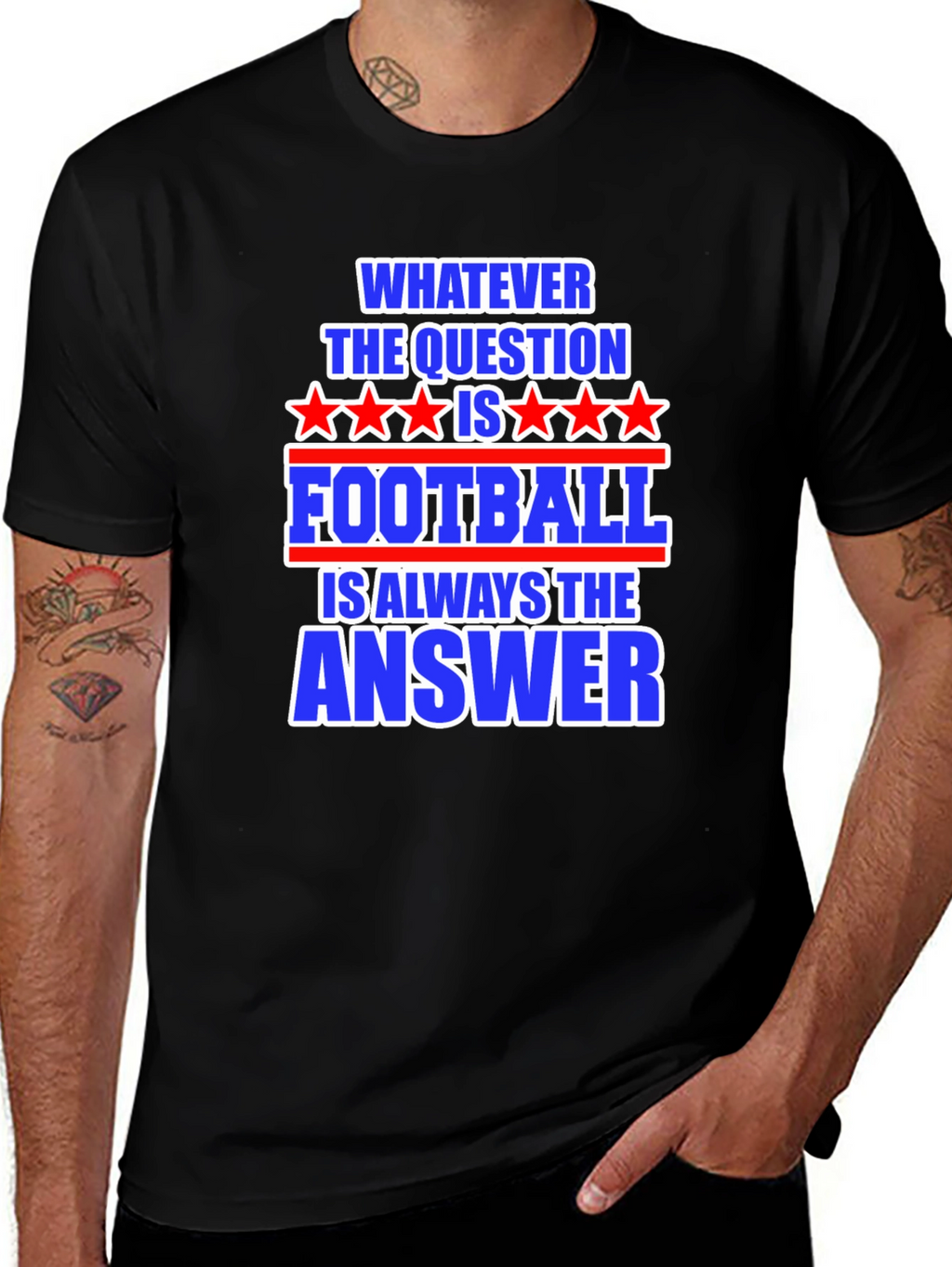 Football Answer T-Shirt - Always The Right Choice!