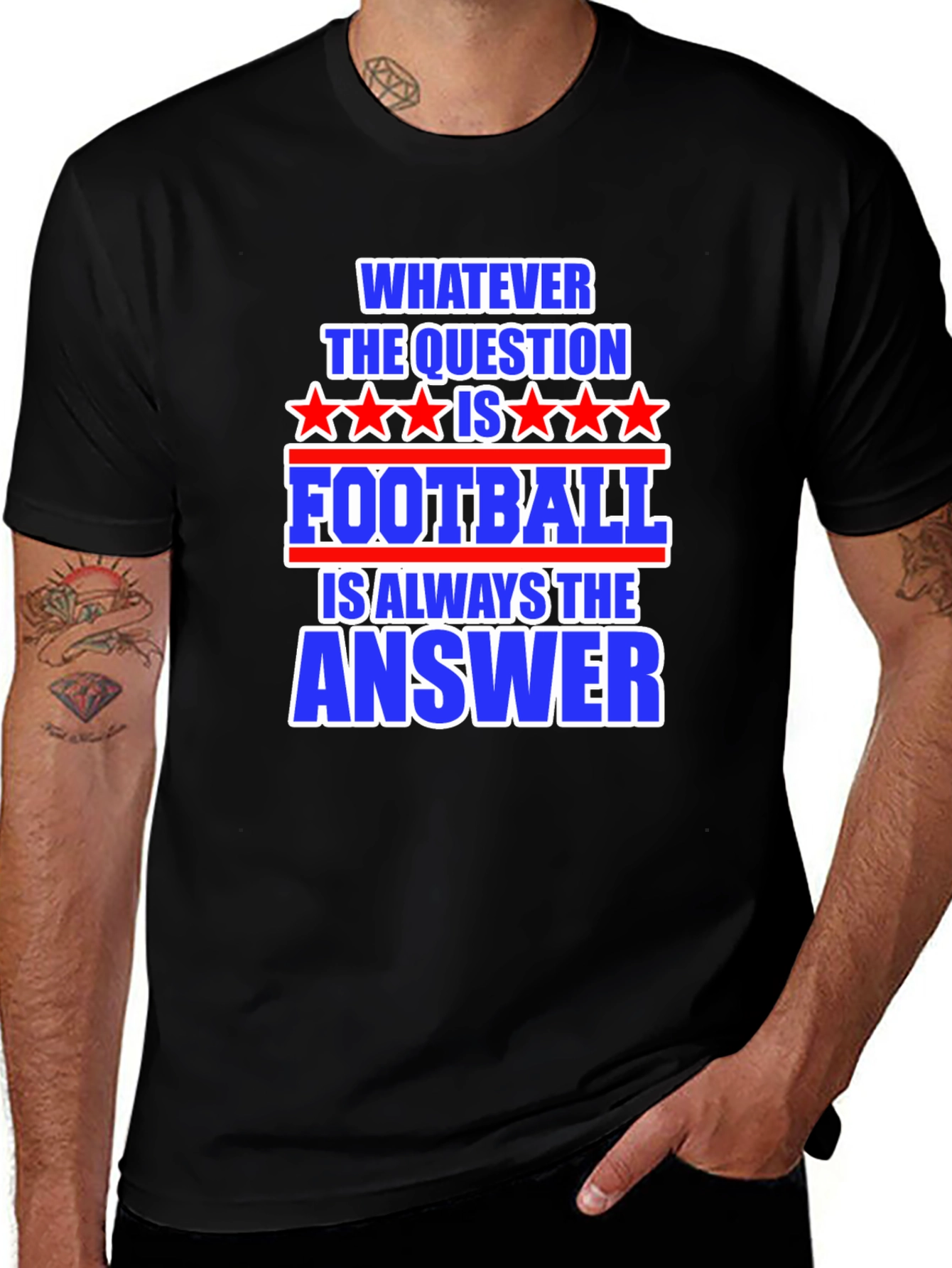 Football Answer T-Shirt - Always The Right Choice!