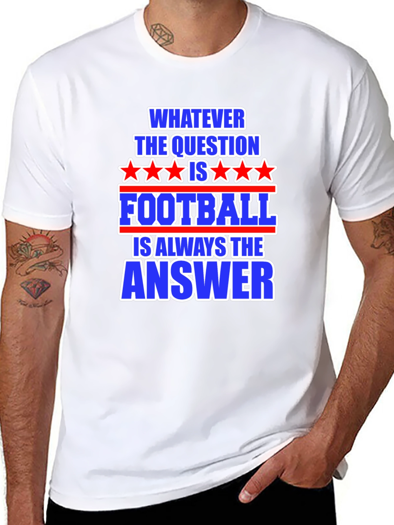Football Answer T-Shirt - Always The Right Choice!