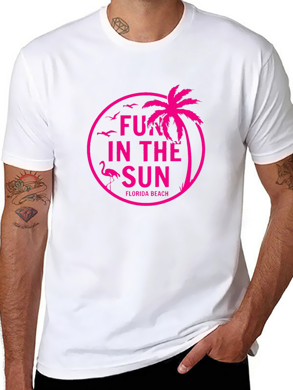 Fun in the Sun T-Shirt: Florida Beach Design