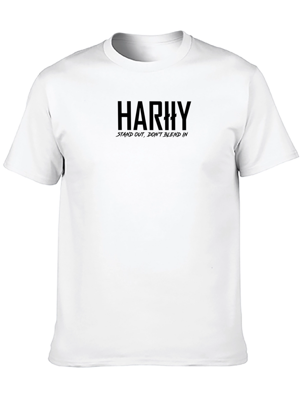 Stand Out Black Graphic Tee