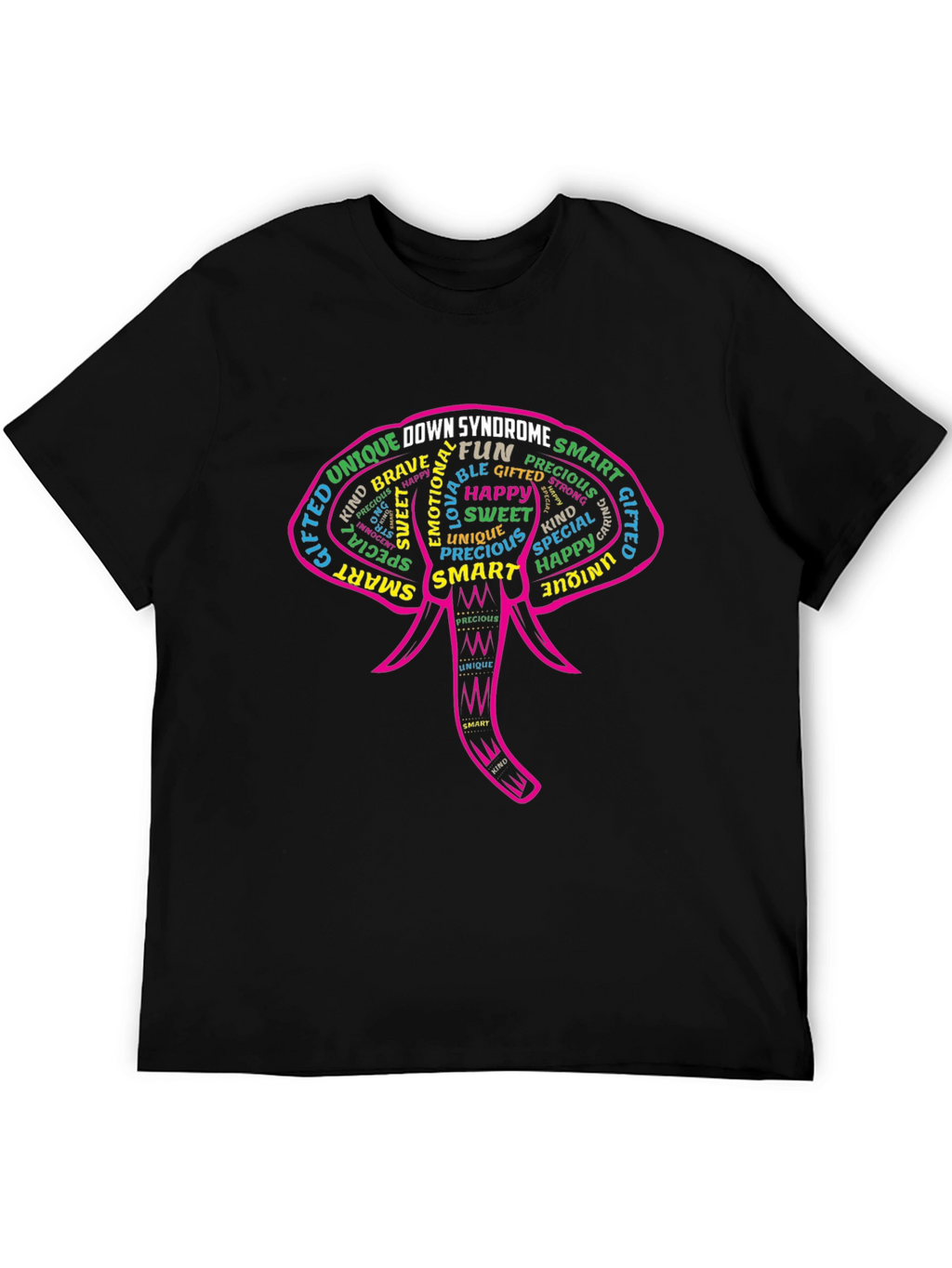 Down Syndrome Awareness Elephant T-Shirt