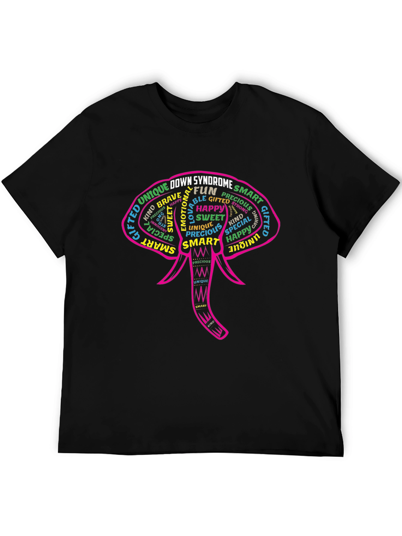 Down Syndrome Awareness Elephant T-Shirt