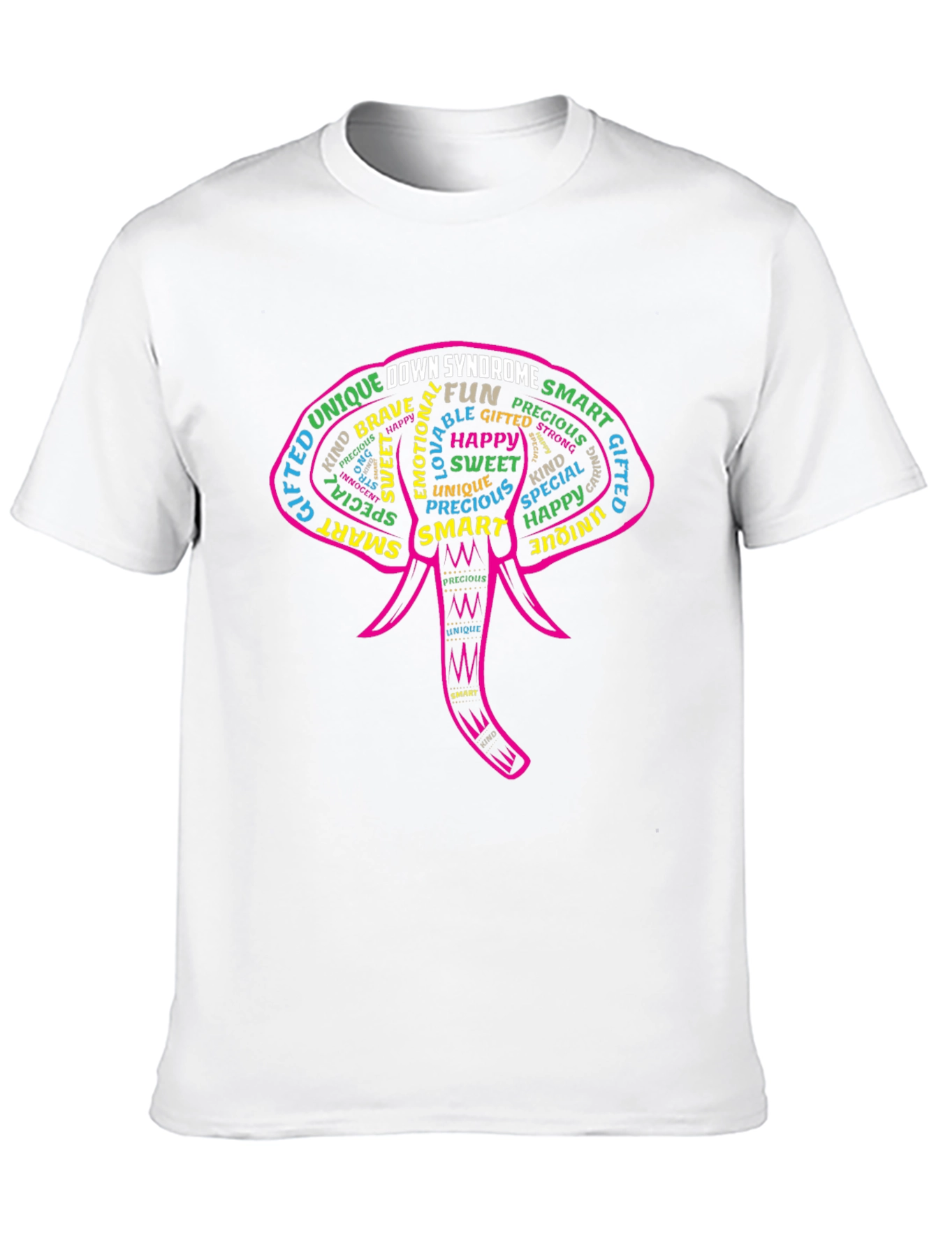 Down Syndrome Awareness Elephant T-Shirt