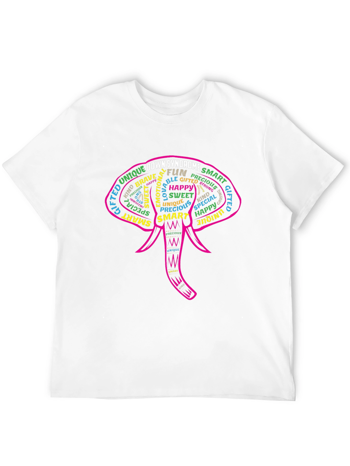 Down Syndrome Awareness Elephant T-Shirt