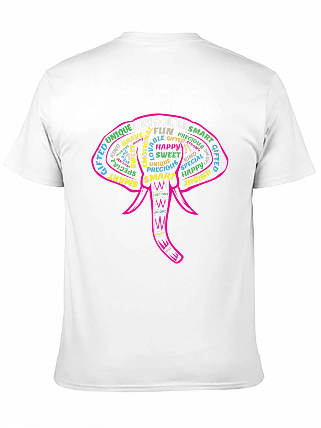 Down Syndrome Awareness Elephant T-Shirt