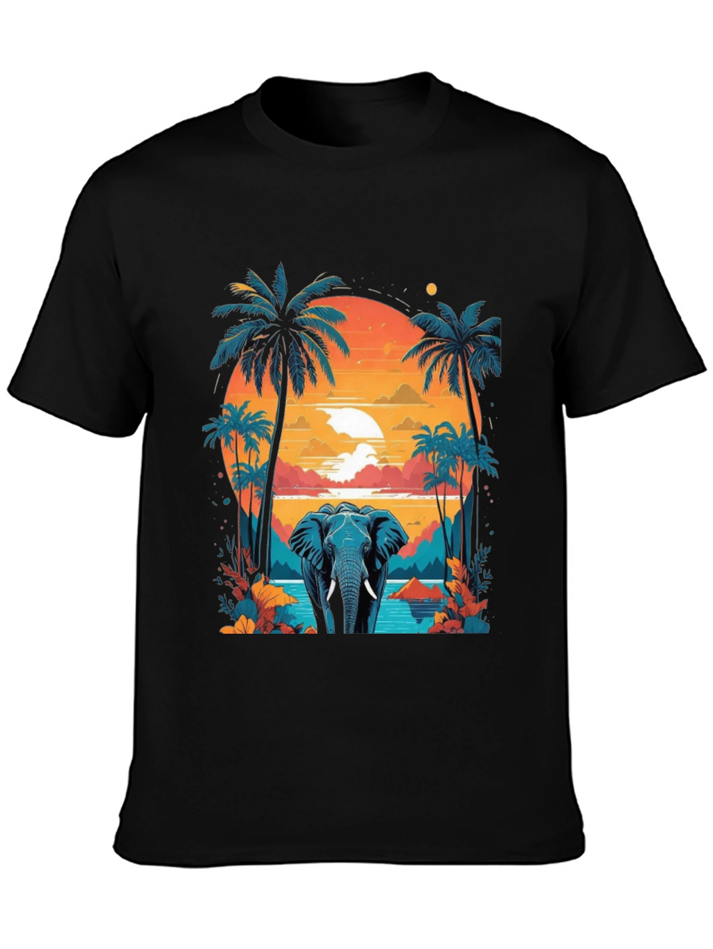 Tropical Elephant T-Shirt