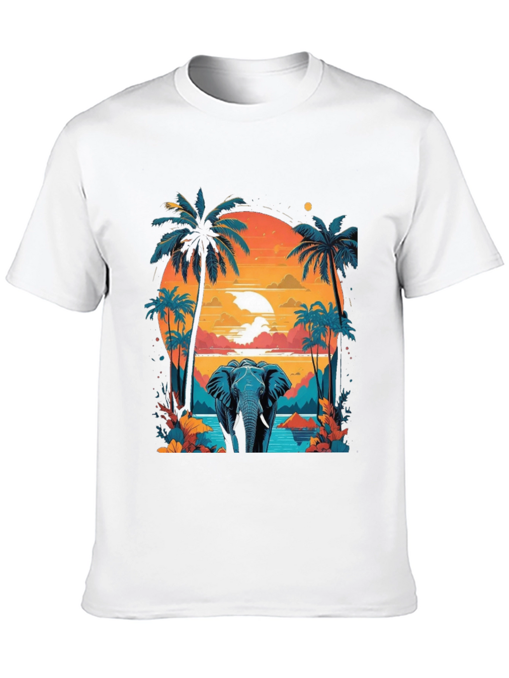 Tropical Elephant T-Shirt