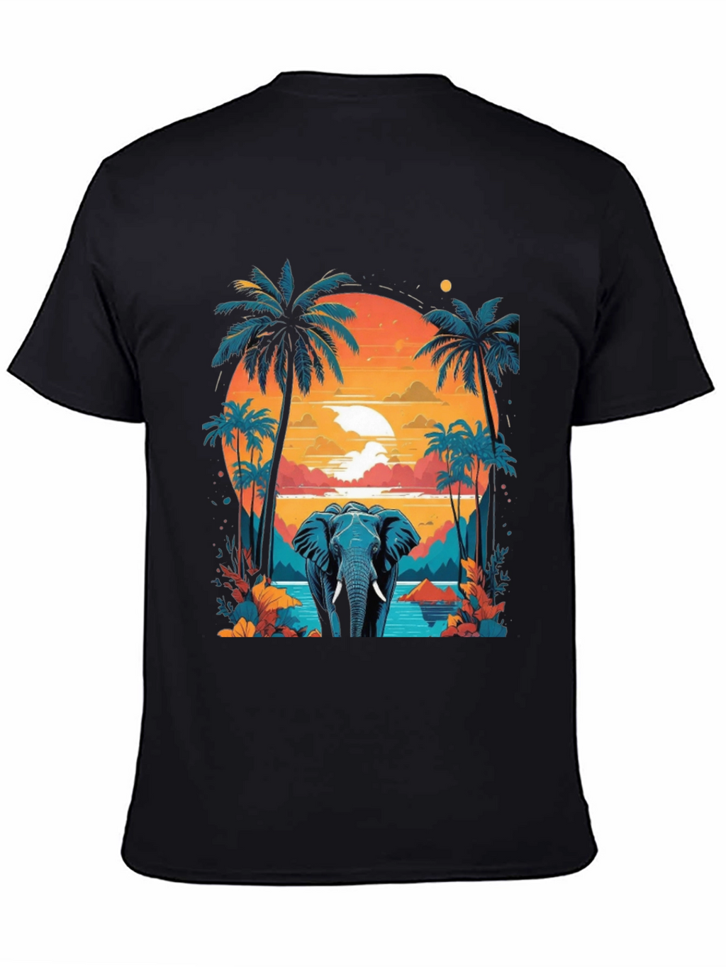Tropical Elephant T-Shirt