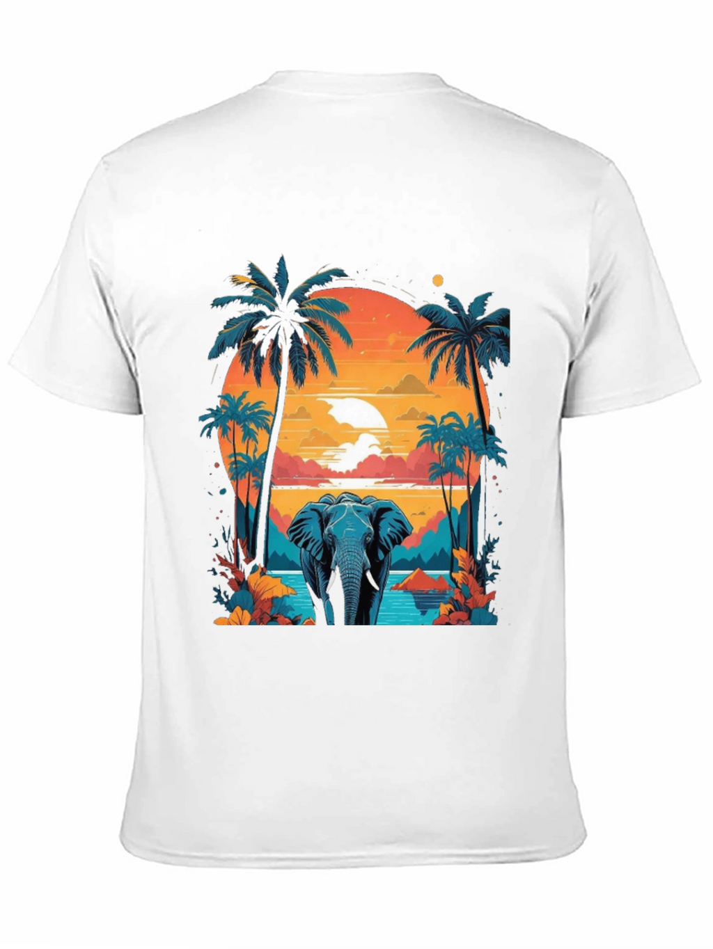 Tropical Elephant T-Shirt