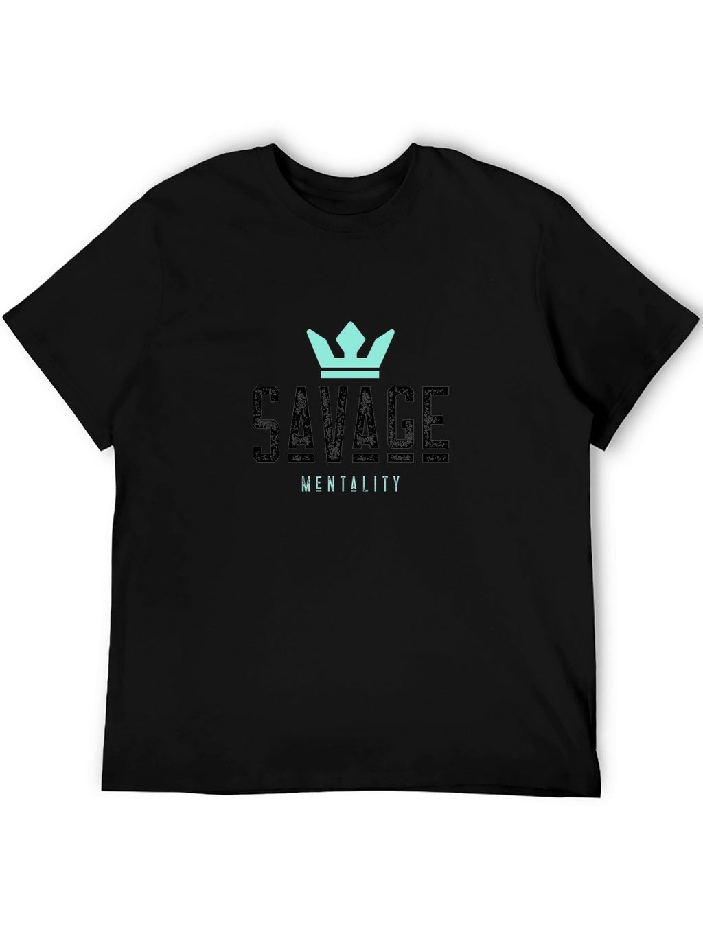 Savage Mentality Graphic T-Shirt - Black