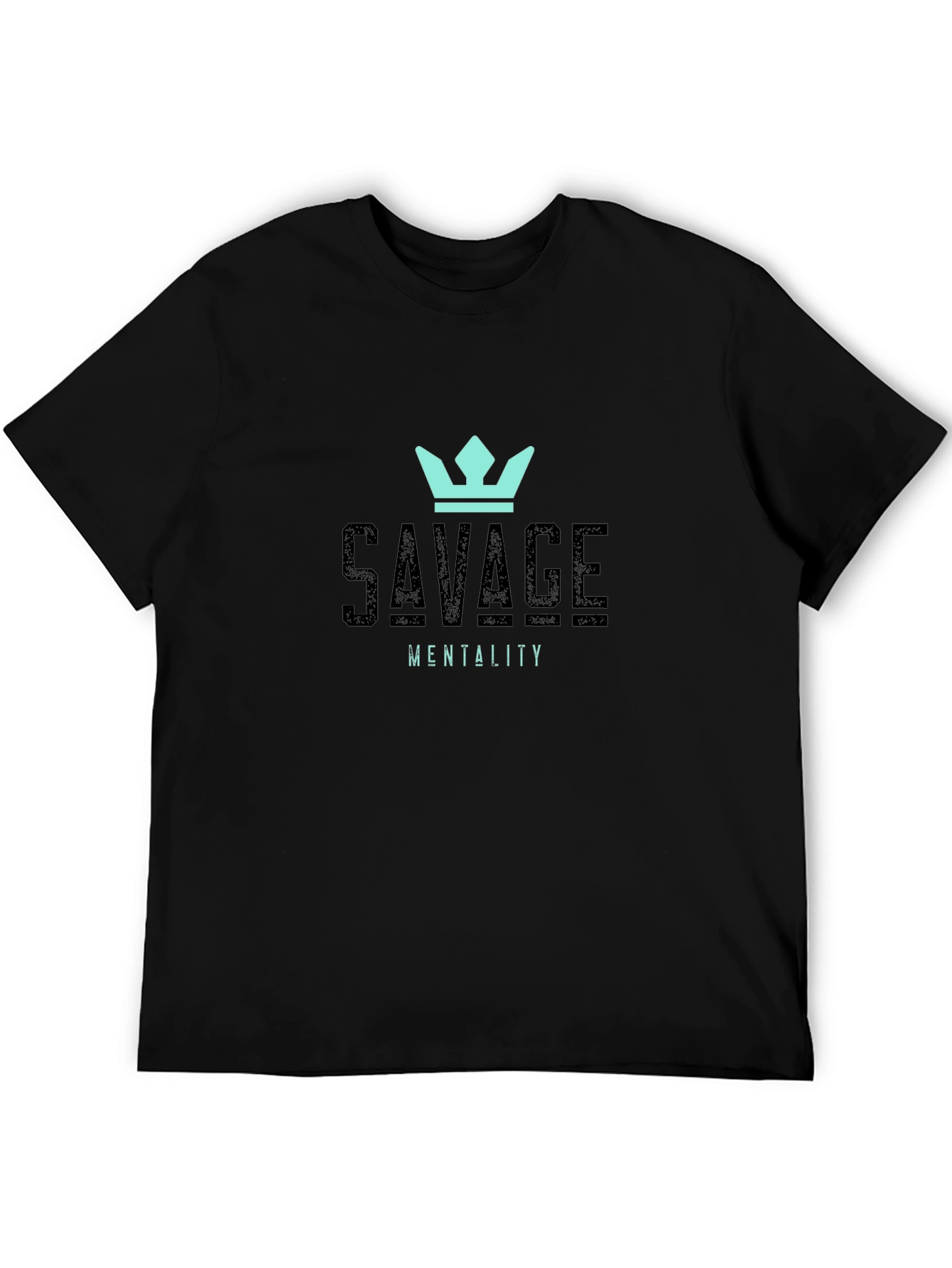 Savage Mentality Graphic T-Shirt - Black