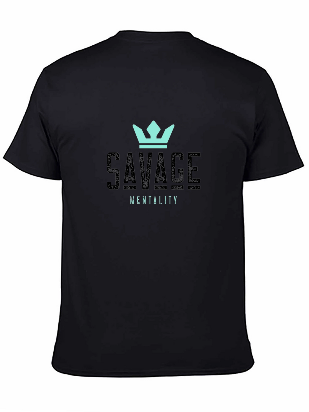 Savage Mentality Graphic T-Shirt - Black
