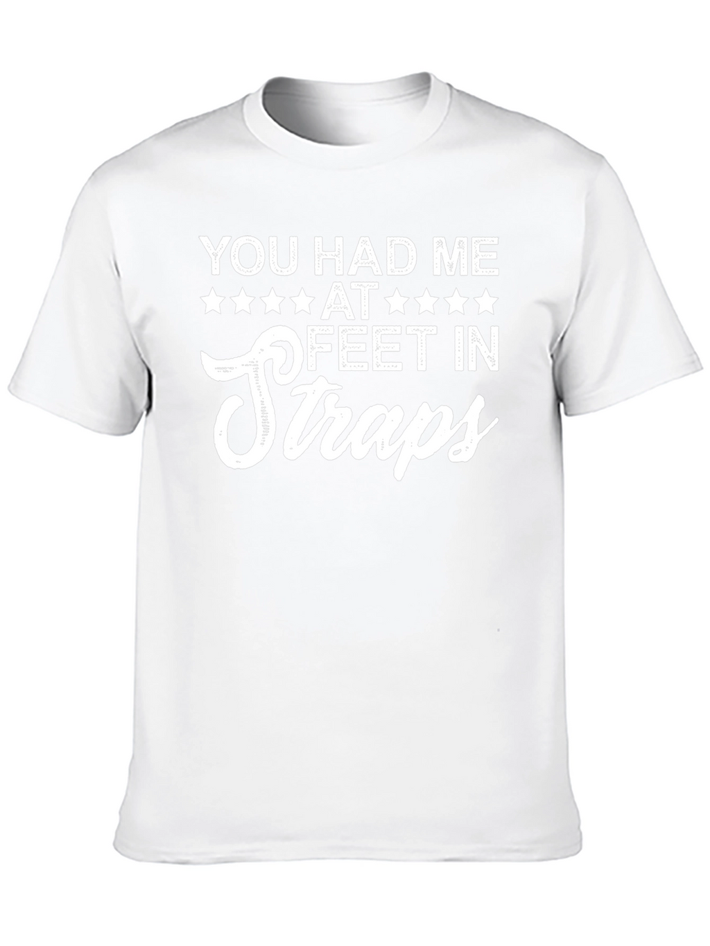 Funny Feet in Straps Graphic Tee
