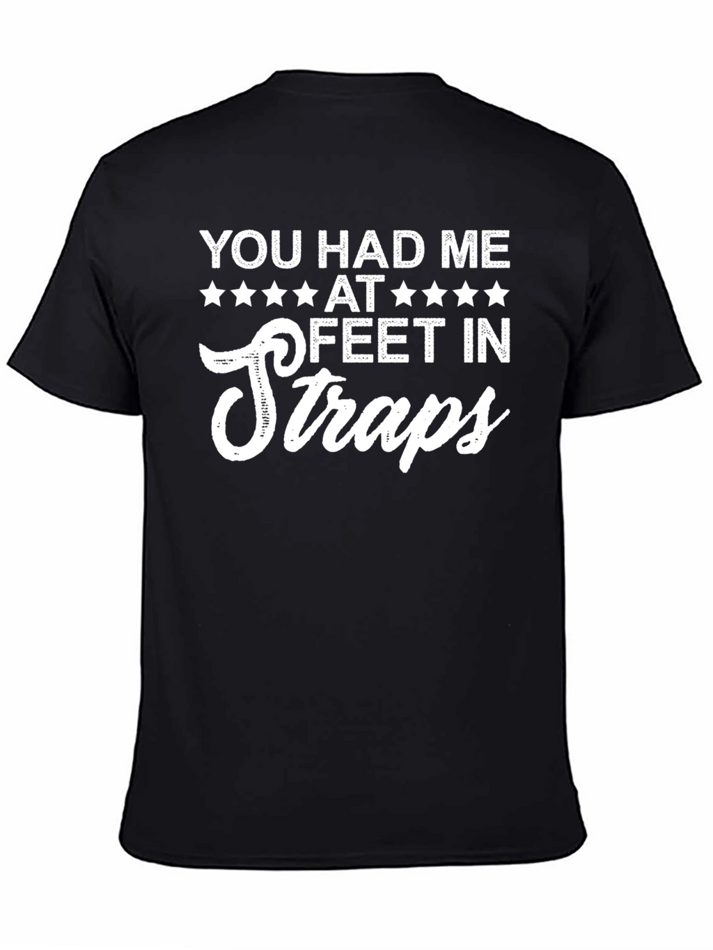 Funny Feet in Straps Graphic Tee