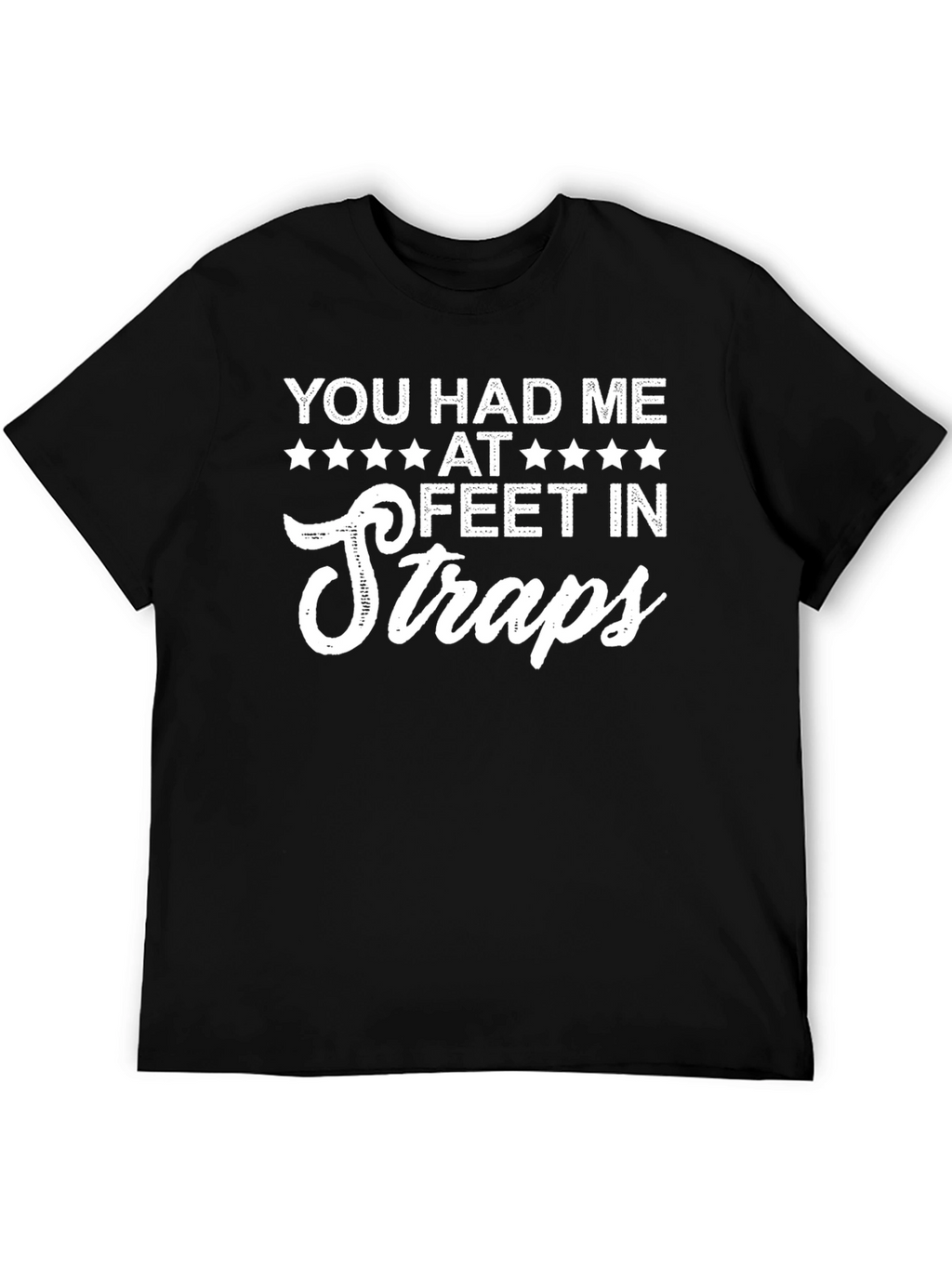 Funny Feet in Straps Graphic Tee