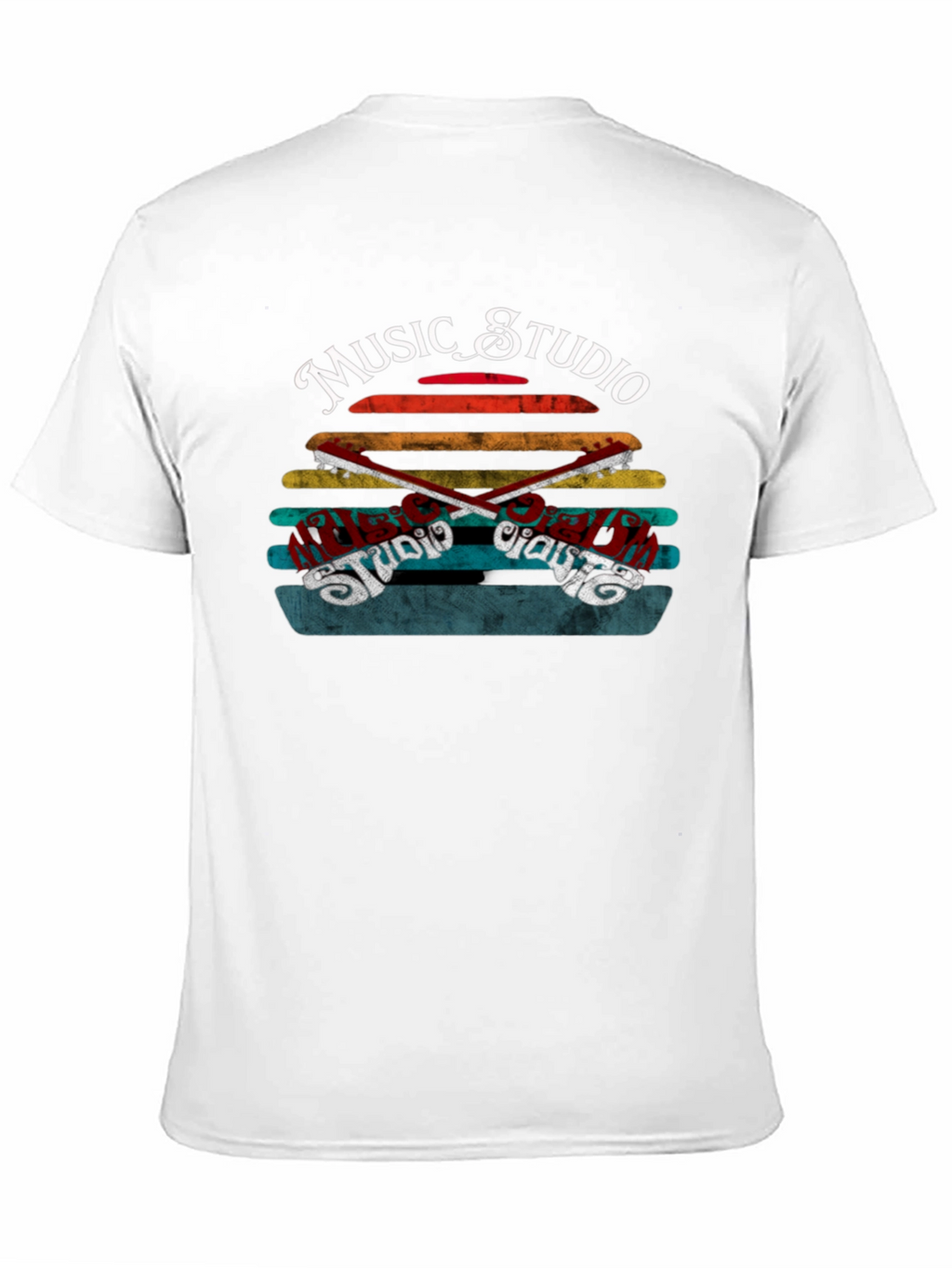 Music Studio Retro Style T-Shirt