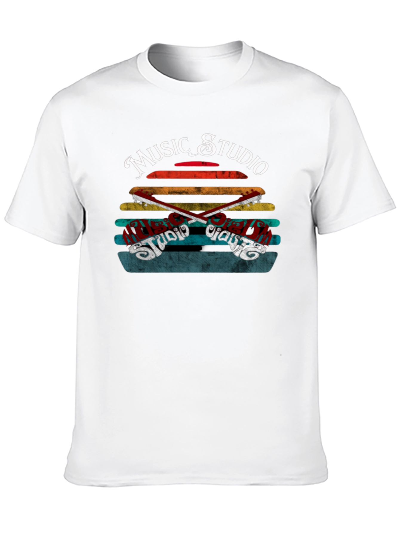 Music Studio Retro Style T-Shirt