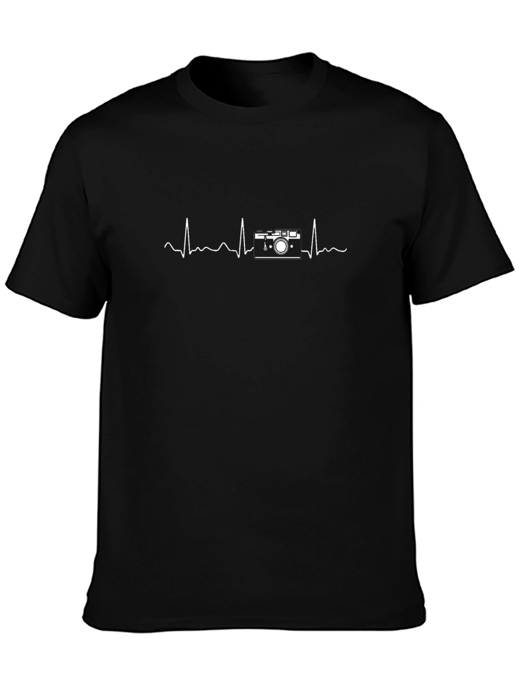 Camera Heartbeat Graphic Tee - Photographers Passion