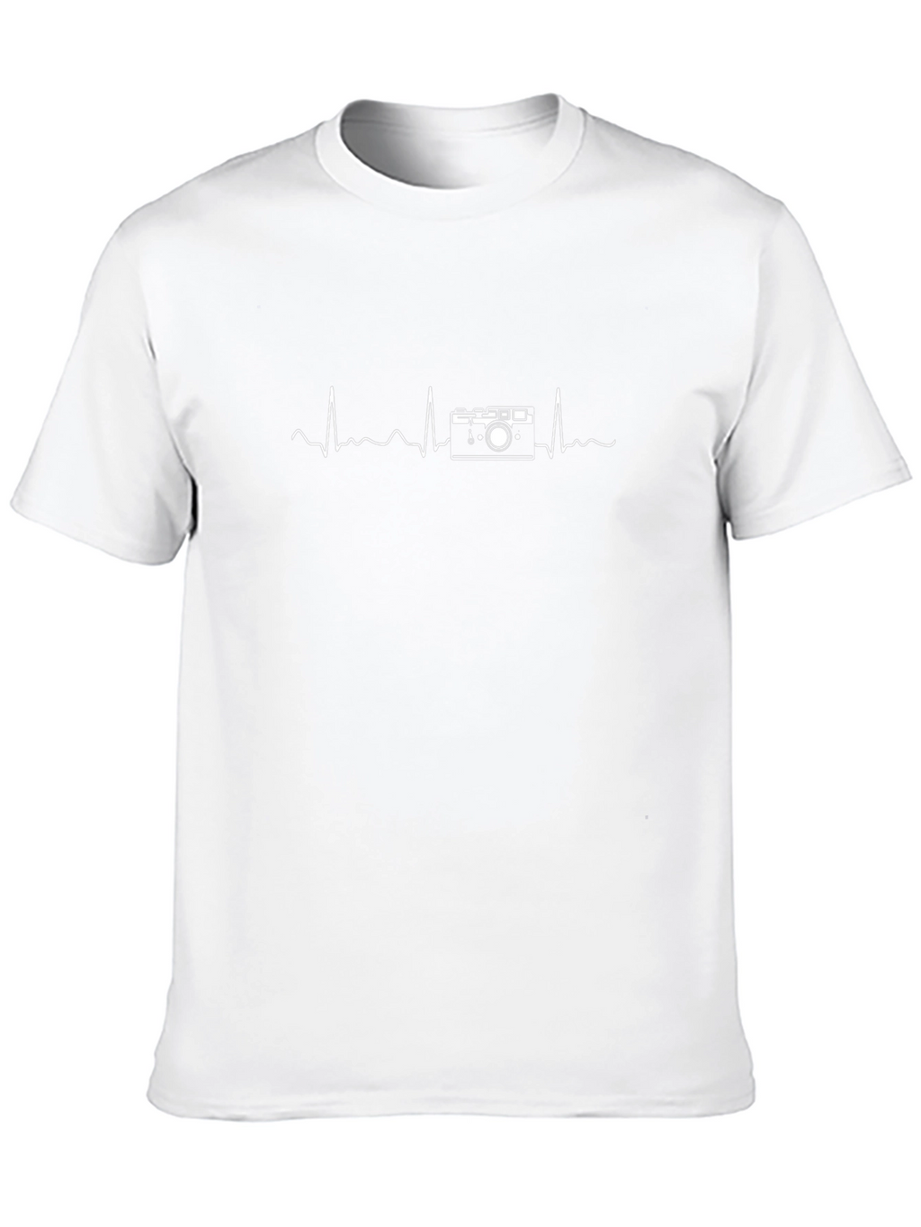 Camera Heartbeat Graphic Tee - Photographers Passion