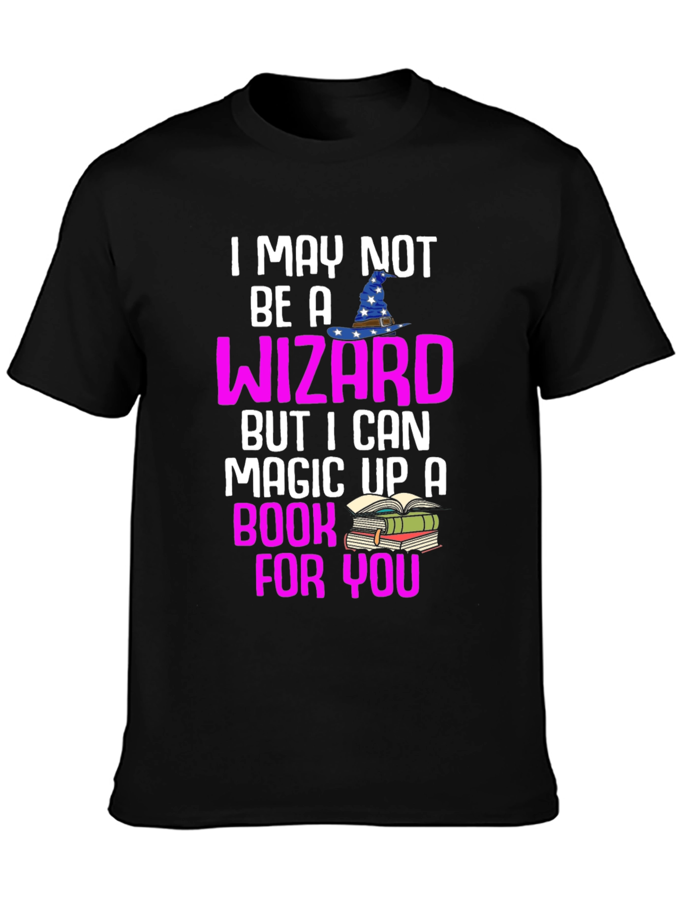 Wizard Book Lover T-Shirt