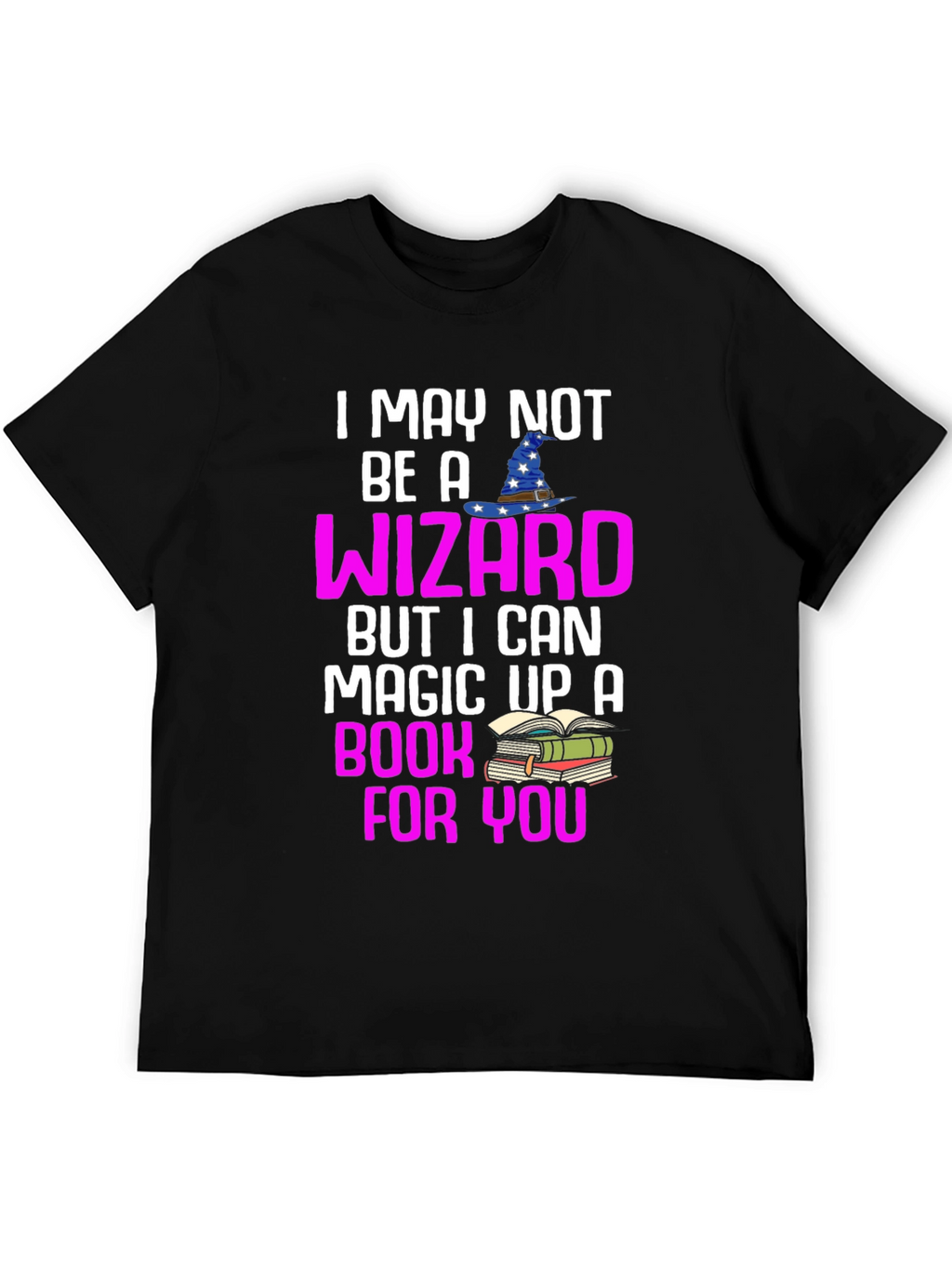 Wizard Book Lover T-Shirt
