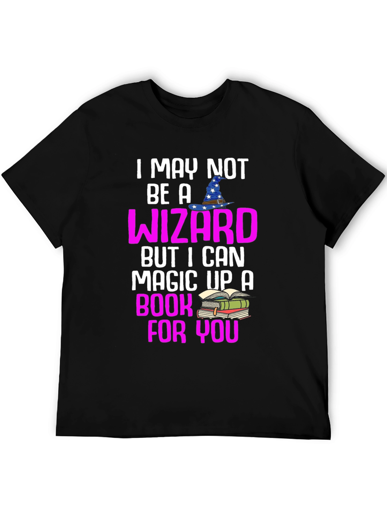 Wizard Book Lover T-Shirt