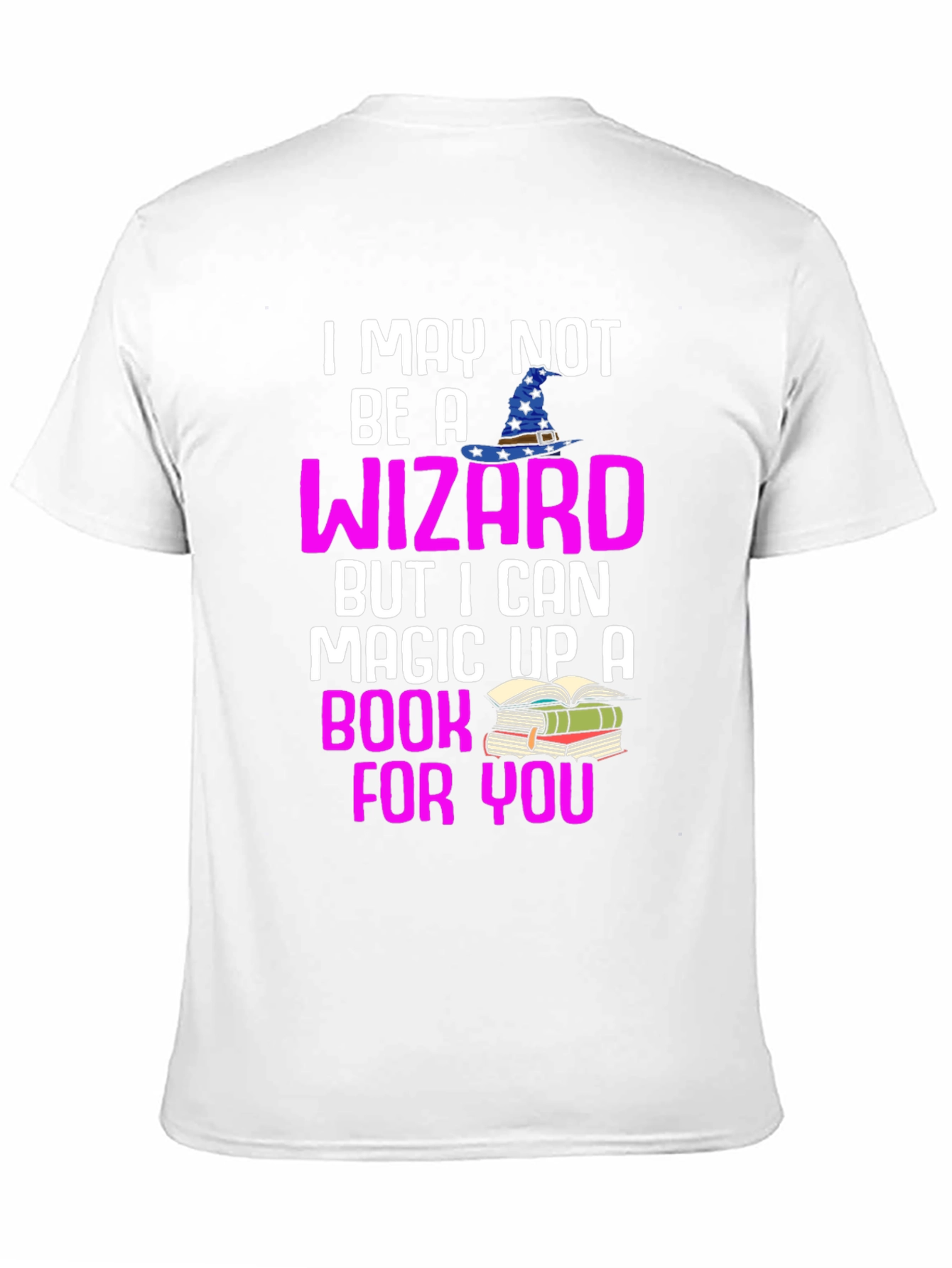 Wizard Book Lover T-Shirt